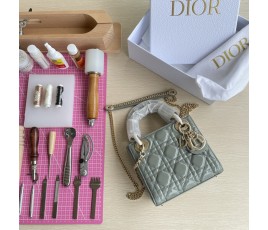 디올 DIOR 레이디 D-조이 토트 백